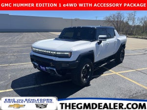 2023 GMC HUMMER EV Pickup e4WD Edition 1 Pickup AccessoryPkg w/SuperCruise PowerRetractableTonneauCover AudioSystemByKicker