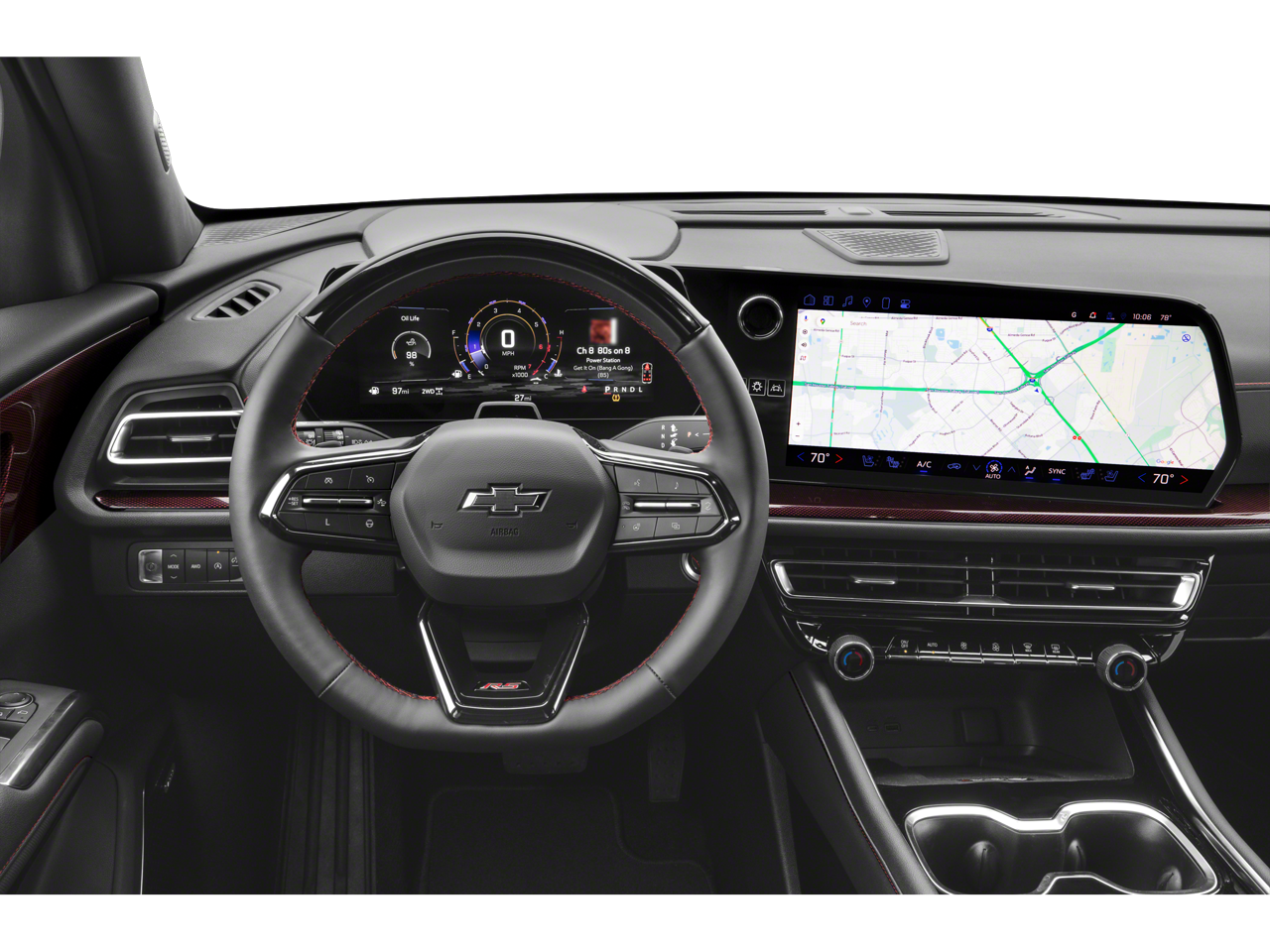 2025 Chevrolet Traverse RS AWD w/AdptvCrz HtdCldMemLthr HtdSteeringWheel HD-SurroundVision