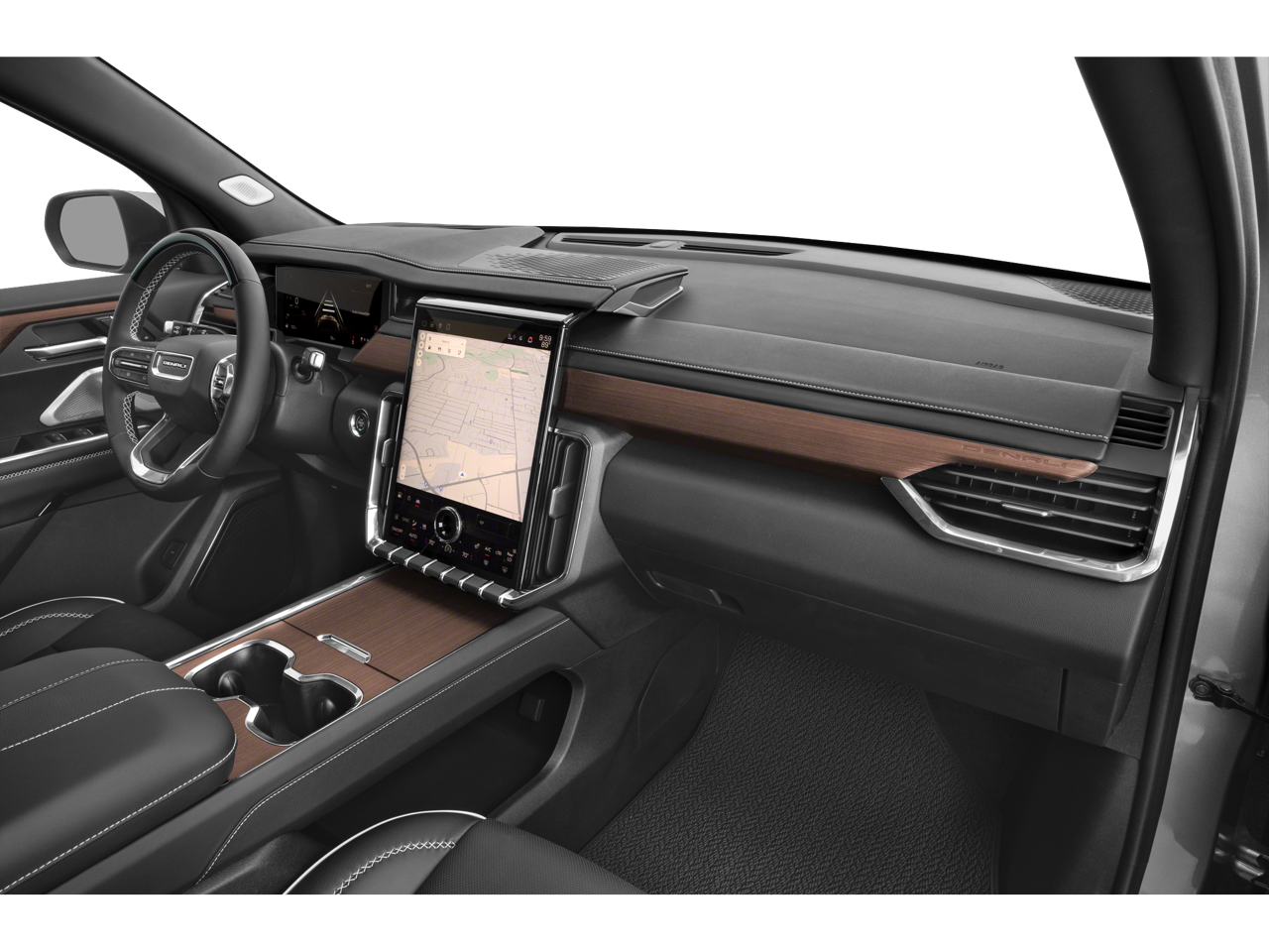 2025 GMC Acadia Denali w/Sunroof AdptvCrz HtdCldMemLthr HtdStrngWhl 20s HD-SurroundVision