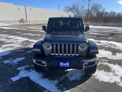 2019 Jeep Wrangler Unlimited Sahara 4WD ColdWx LED-LightingGroup w/AdptvCrz Nav HtdLthr HtdSteeringWhl 3-PieceHardtop