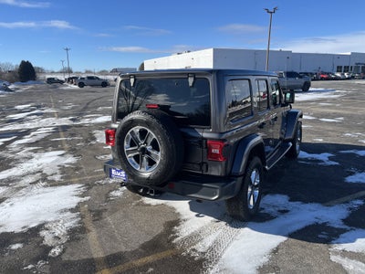 2019 Jeep Wrangler Unlimited Sahara 4WD ColdWx LED-LightingGroup w/AdptvCrz Nav HtdLthr HtdSteeringWhl 3-PieceHardtop