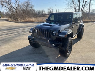 2021 Jeep Wrangler Unlimited Rubicon 392 V8 4WD Trailer-Tow XTremeRecom35-InchTirePkgs w/Sky-OneTouchPwrTop Nav HtdLthr