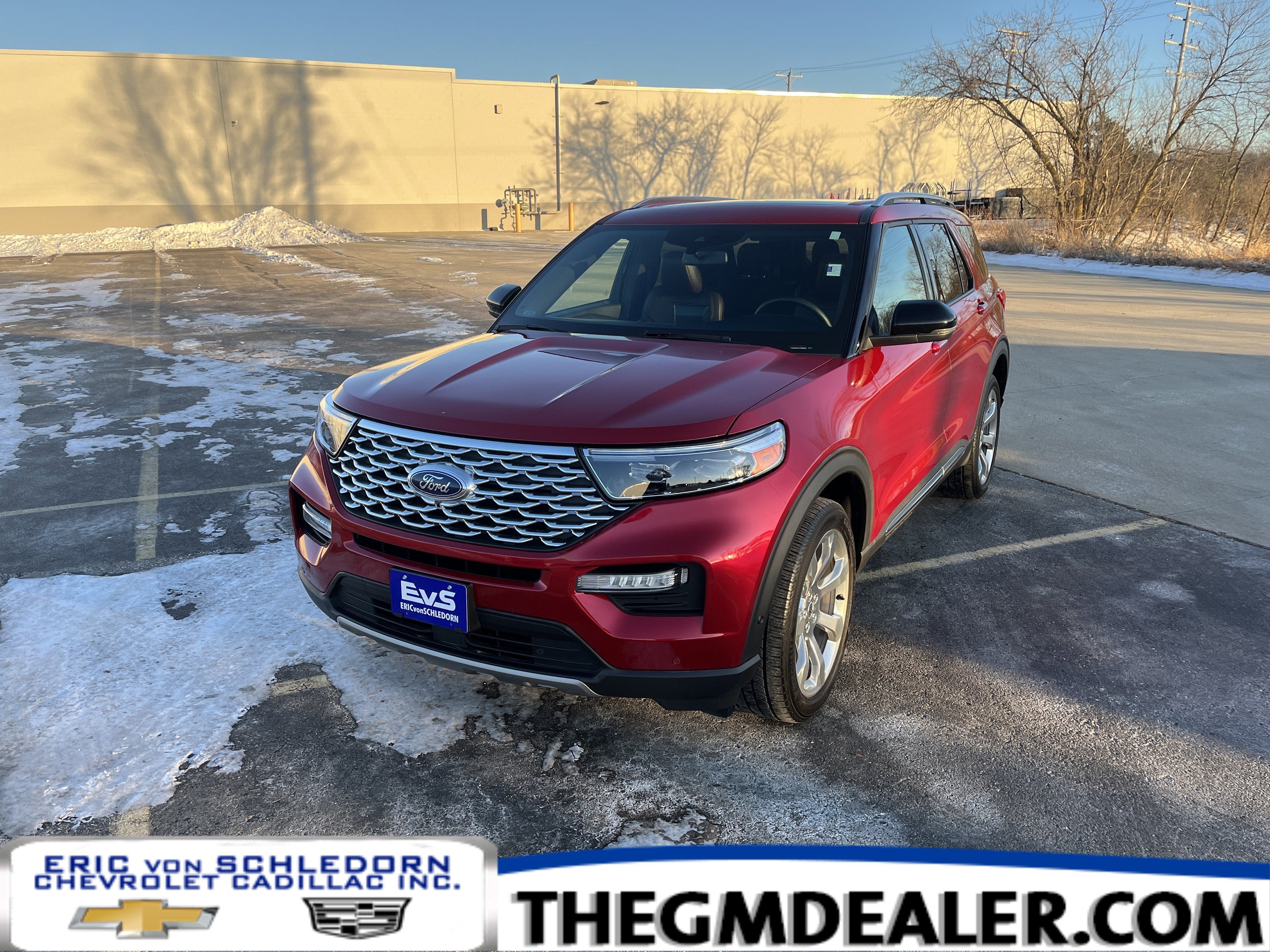 2020 Ford Explorer Platinum 4WD PremiumTechnologyPkg w/Sunroof 21s HtdCldMemLthr