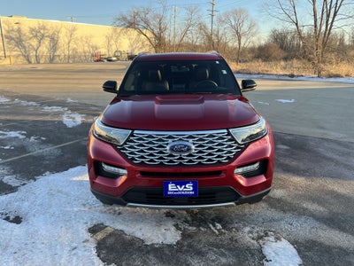 2020 Ford Explorer Platinum 4WD PremiumTechnologyPkg w/Sunroof 21s HtdCldMemLthr