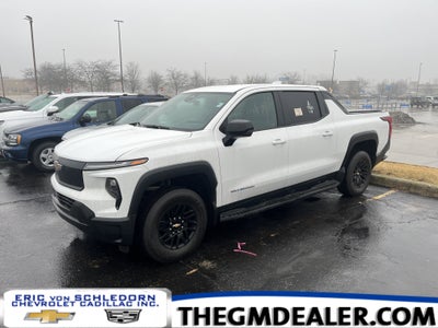 2024 Chevrolet Silverado EV 4WT Work Truck e4WD w/AdptvCrz Spray-OnBedliner RemoteStart HD-SurroundVision