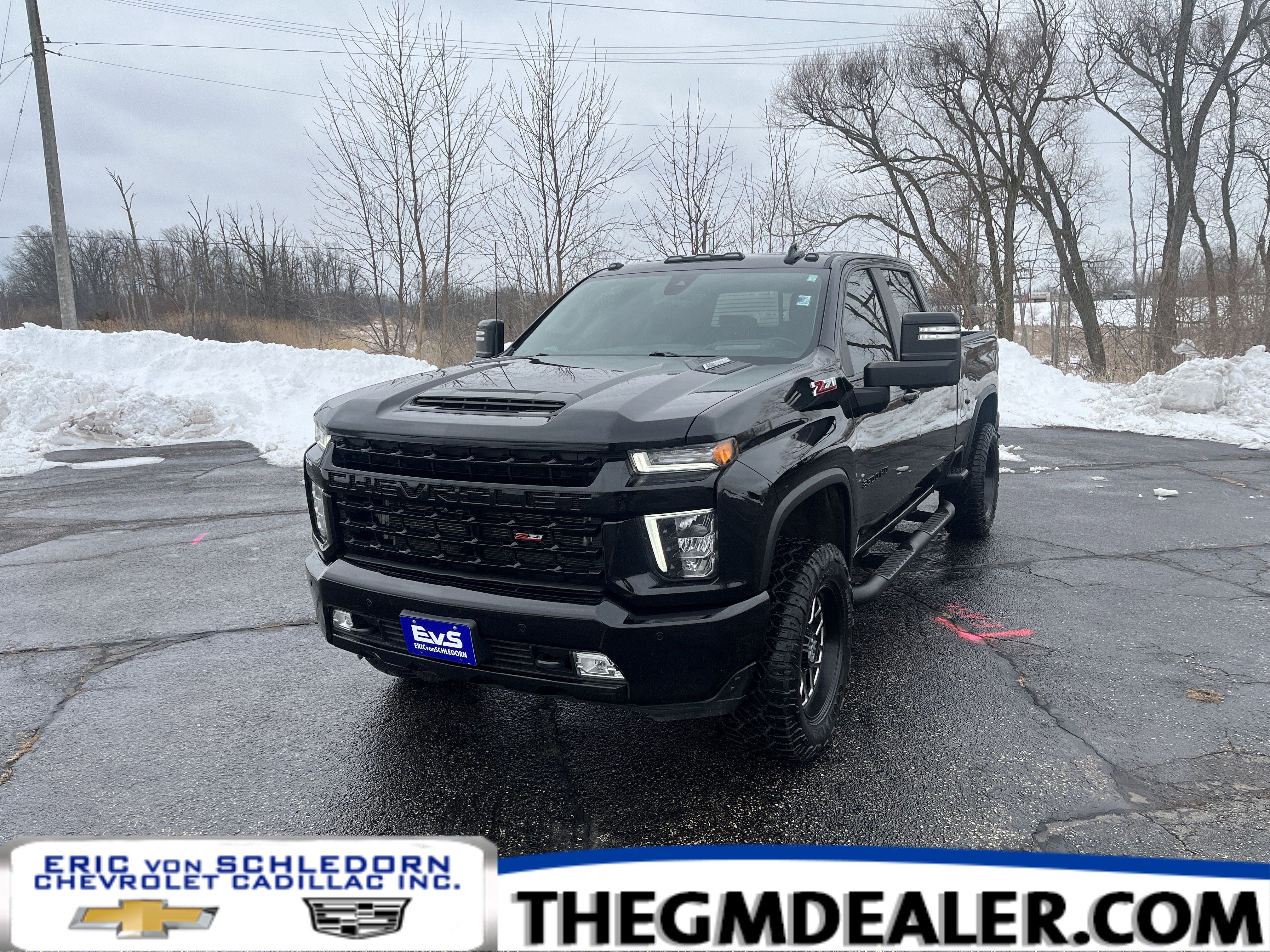 2022 Chevrolet Silverado 3500HD 3500HD LTZ Z71 Crew Cab 4WD DuramaxDiesel MidnightEdt LotsofOptions wSunroof Nav