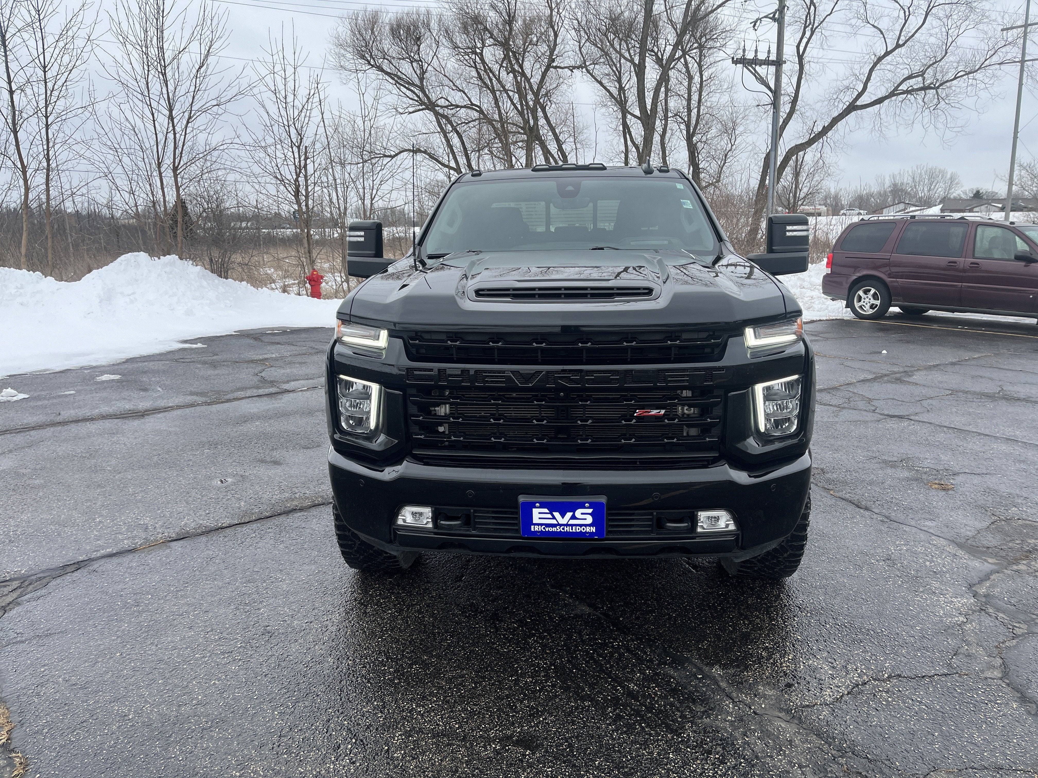 2022 Chevrolet Silverado 3500HD 3500HD LTZ Z71 Crew Cab 4WD DuramaxDiesel MidnightEdt LotsofOptions wSunroof Nav