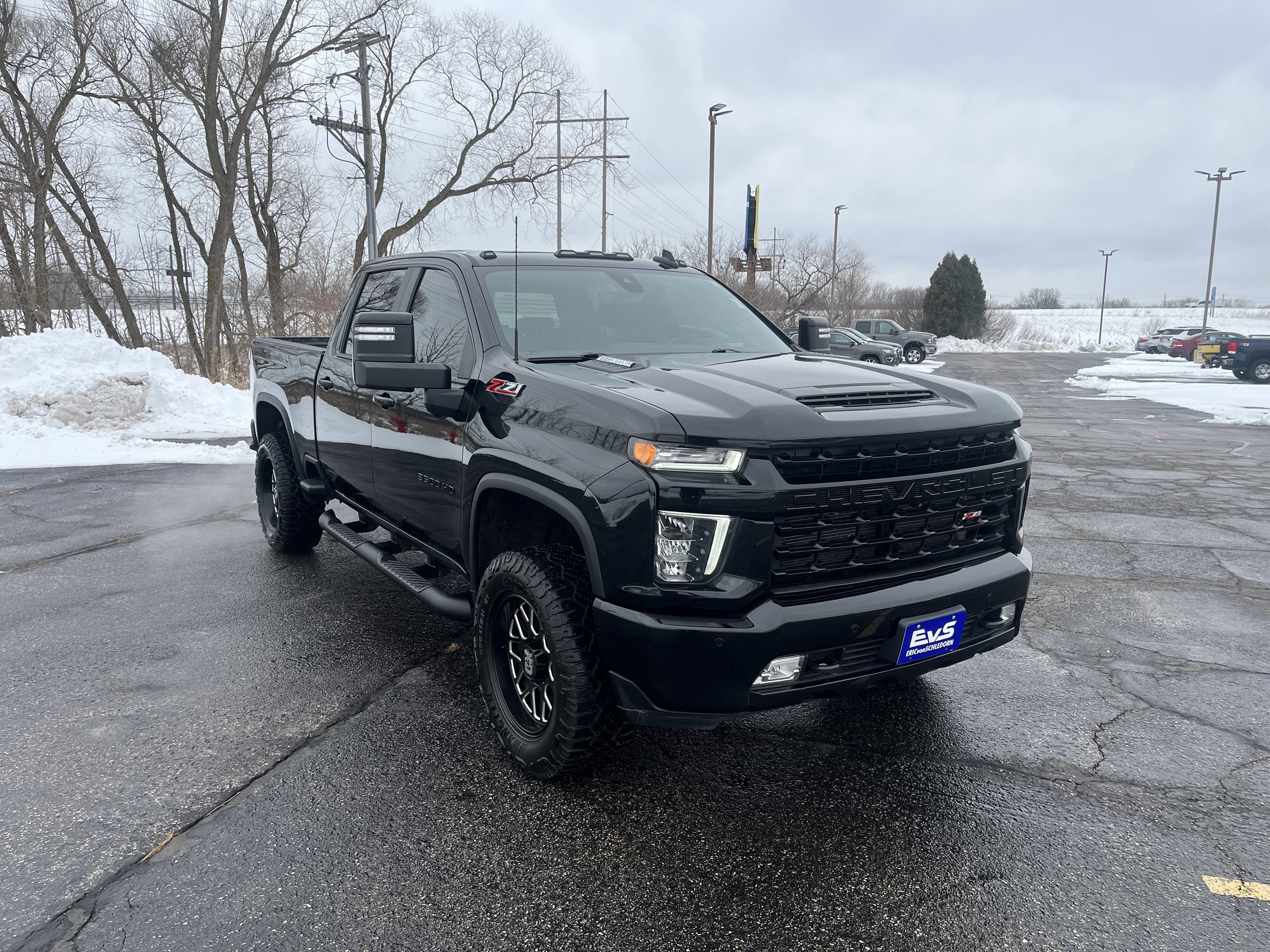 2022 Chevrolet Silverado 3500HD 3500HD LTZ Z71 Crew Cab 4WD DuramaxDiesel MidnightEdt LotsofOptions wSunroof Nav