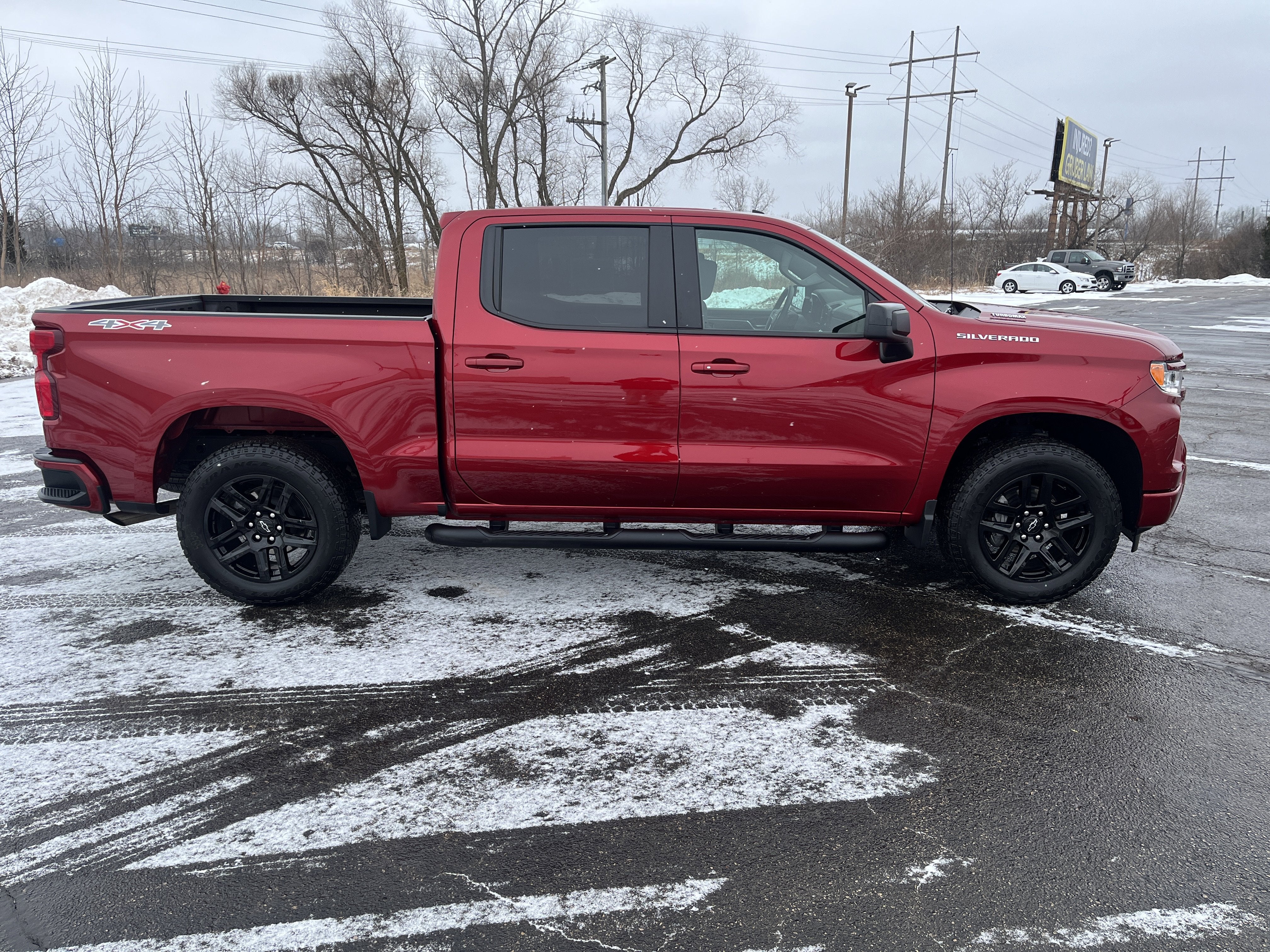 2026 Chevrolet Silverado 1500 RST Crew Cab 4WD SelectPkg w/Spray-OnBedlinr 20s HtdSeats HtdSteeringWheel