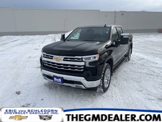 2025 Chevrolet Silverado 1500 LTZ Crew Cab 4WD 3.0L DuramaxDieseI Premium MaxTrlrng TechPkgs w/Sunroof AdptvCrz TraileringMirrors