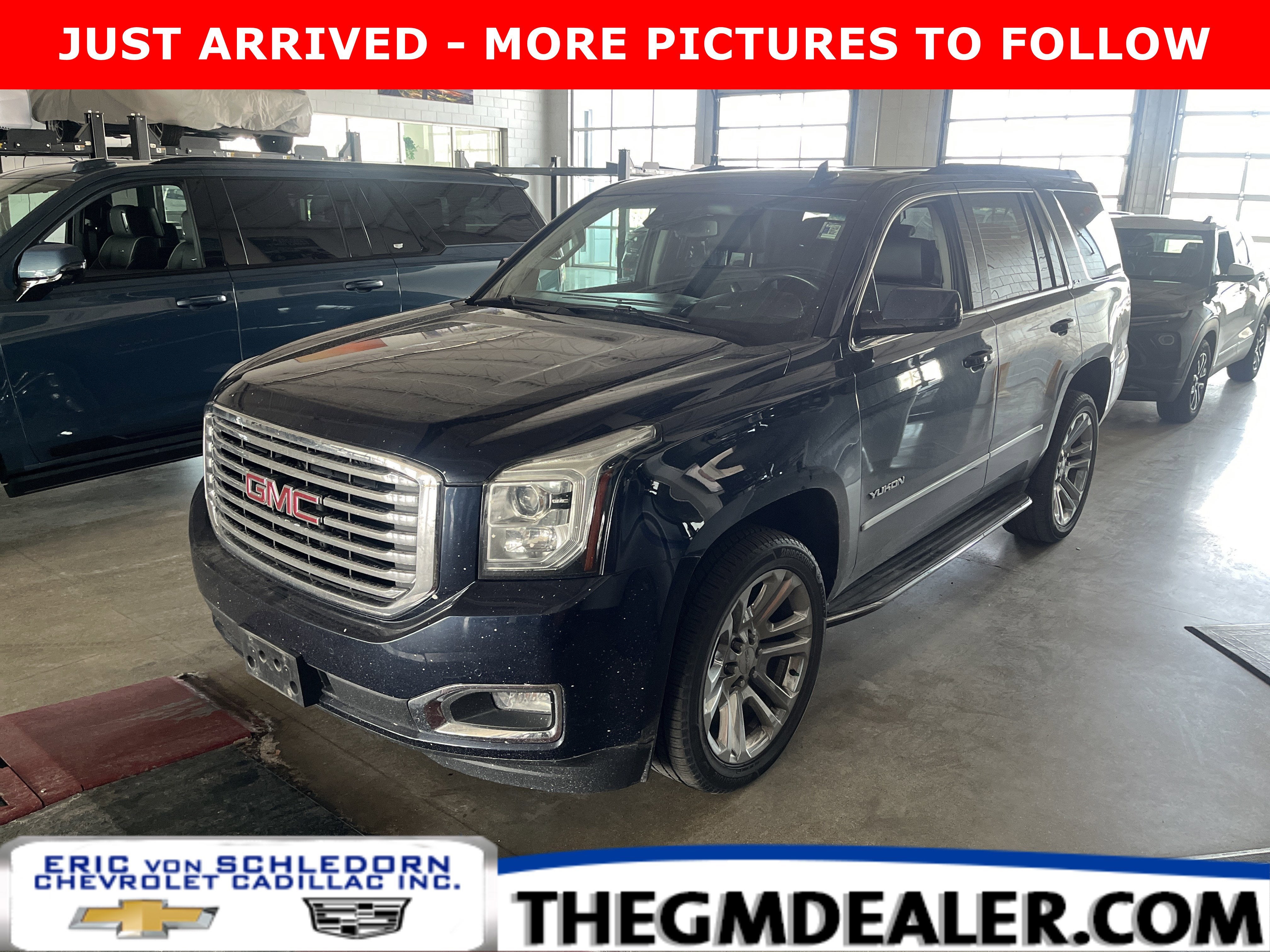 2018 GMC Yukon SLT 4WD Premium EnhancedSecurityPkgs w/Sunroof Nav 22sChromes
