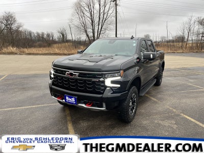 2024 Chevrolet Silverado 1500 ZR2 Crew Cab 4WD 6.2L V8 TechnologyPkg w/Sunroof AdptvCrz Multi-FlexTailgate ActiveExhaust RrCamMrrr