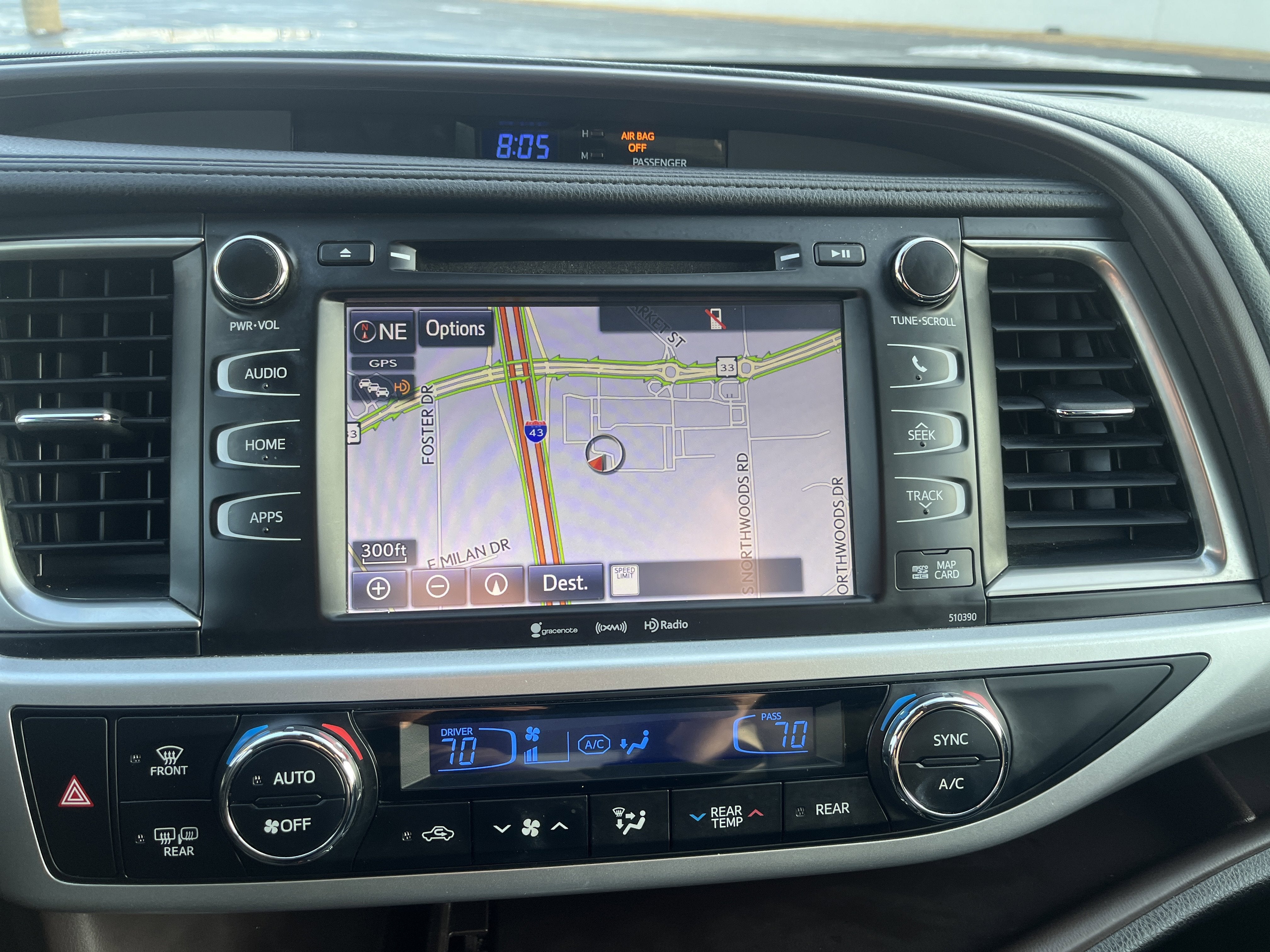 2019 Toyota Highlander XLE AWD V6 w/Sunroof Nav HeatedLeatherSeats