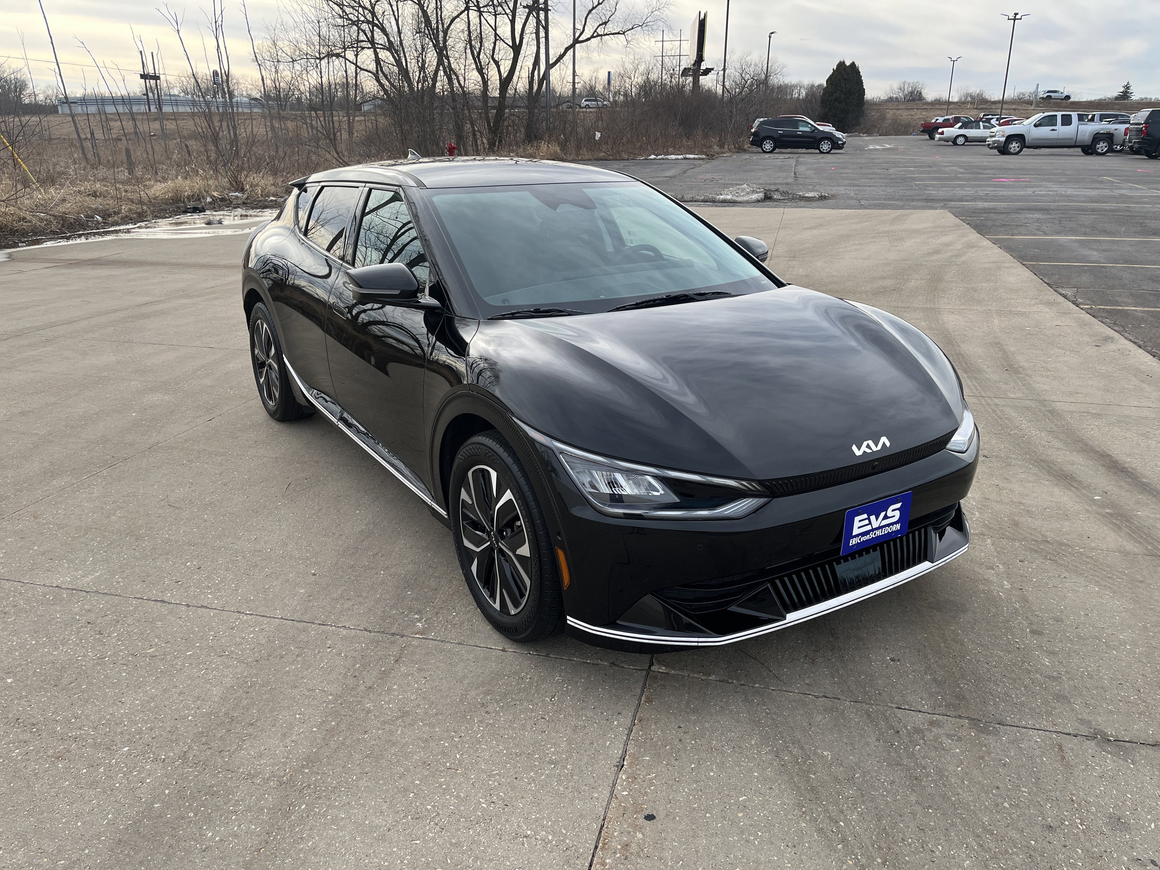 2022 Kia EV6 Wind AWD TechnologyPkg w/Nav HtdCldLthr HtdSteeringWheel SrrndVsn BlindSpotViewMonitor